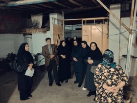 حضور رییس اداره پذیرش سازمان بهزیستی کشور در منازل خانواده‌های تحت پوشش در آمل