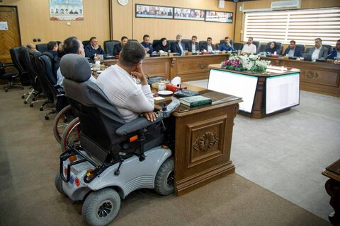 گزارش تصویری|نخستین جلسه ی ستاد مناسب سازی استان به ریاست استاندار فارس