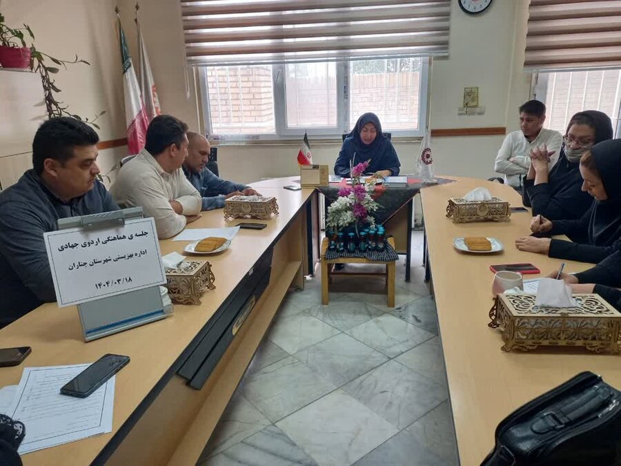 برگزاری اردوی جهادی سلامت در چناران با مشارکت بنیاد علوی و بهزیستی