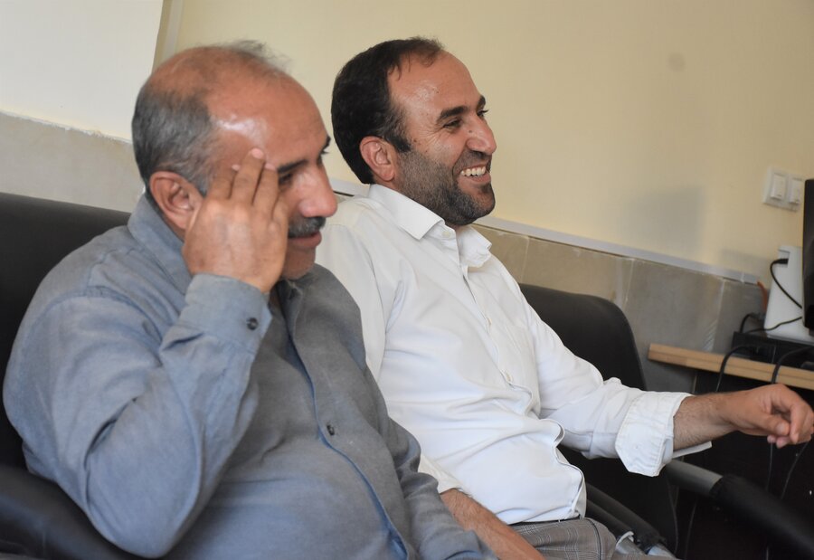 دیدار مدیرکل با مددجویان شهرستان ثلاث‌باباجانی