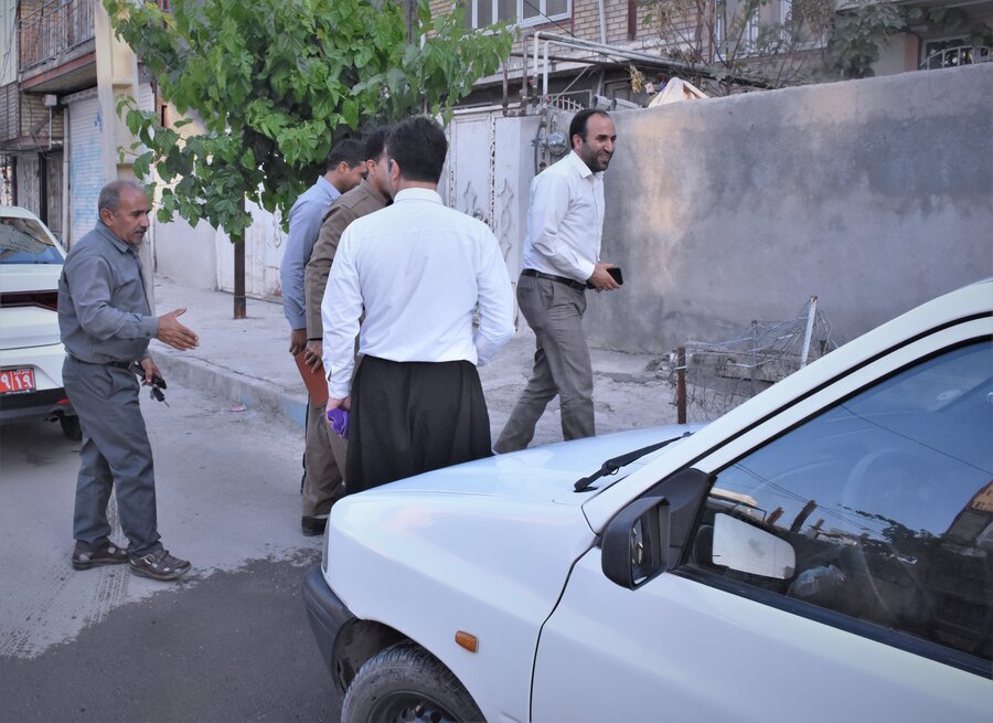 دیدار مدیرکل با مددجویان شهرستان ثلاث‌باباجانی