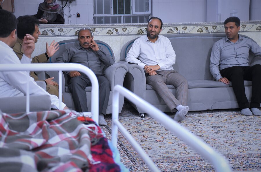 دیدار مدیرکل با مددجویان شهرستان ثلاث‌باباجانی