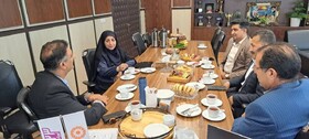 دیدار شهردار قرق و اعضای شورای اسلامی با سرپرست اداره کل بهزیستی استان گلستان