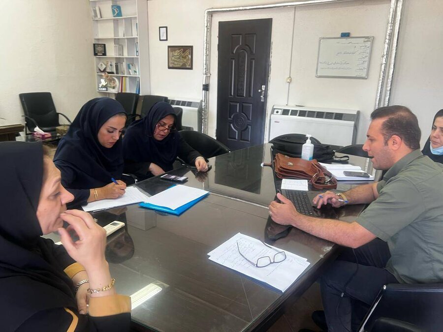 جلسه آموزشی نحوه ثبت اطلاعات در سامانه تخصصی خدمات روانشناسی مراکز تحت نظارت بهزیستی