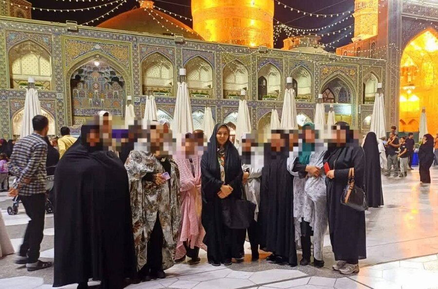 تحقق آرزوی ۱۲ زن سرپرست خانوار تحت پوشش بهزیستی برای زیارت امام رضا (ع)