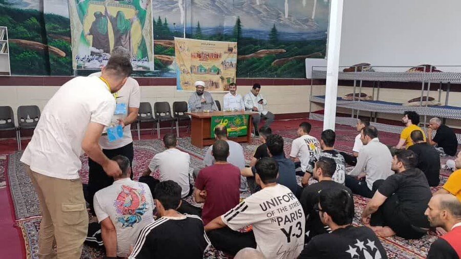 شهریار | مراسم پرده‌خوانی و سخنرانی در مراکز ترک اعتیاد به مناسبت دهه ولایت و امامت