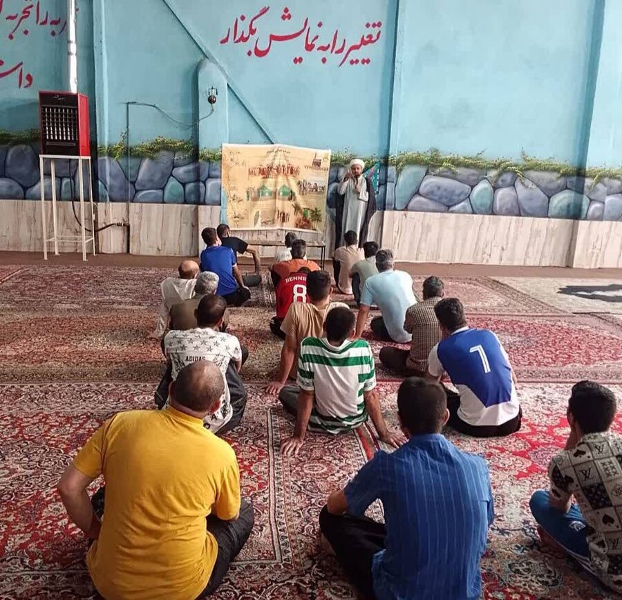 شهریار | مراسم پرده‌خوانی و سخنرانی در مراکز ترک اعتیاد به مناسبت دهه ولایت و امامت