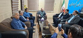 دیدار سرپرست اداره کل بهزیستی کهگیلویه و بویراحمد با فرماندار گچساران ، بررسی پروژه‌های حمایتی و توسعه‌ای بهزیستی در گچساران