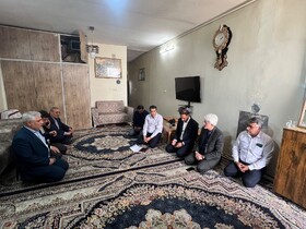 بازدید مدیران کل بهزیستی و کمیته امداد امام خمینی(ره) فارس از منزل جامعه هدف