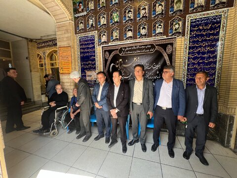 گزارش تصویری|مراسم بزرگداشت فخرالقراء فارس,قارس روشن ضمیر مرحوم حاج محمدعلی ذاکری