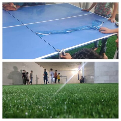 زمین ورزشی اختصاصی در مرکز خانه کودک و نوجوان شوش افتتاح شد