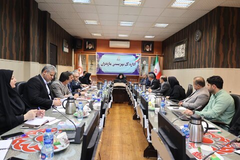 برگزاری نشست شورای معاونین بهزیستی مازندران با موضوع ارزیابی کمی و کیفی و پیش بینی برنامه های معاونت توسعه کارآفرینی، اشتغال و توانمندسازی در سالجاری