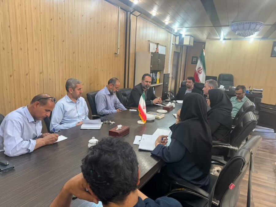 جلسه هماهنگی شورای CBR روستاهای شهرستان اشتهارد برگزار شد