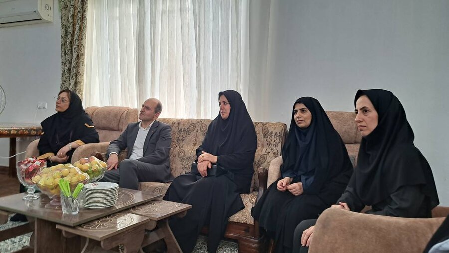 حضور مدیر کل بهزیستی گیلان در مراکز نگهداری شبانه روزی کودکان و نوجوان شهرستان رودسر