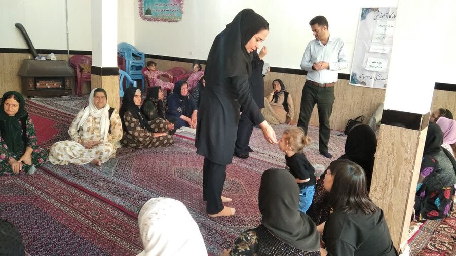 اختتامیه طرح مشارکت اجتماعی زنان ایران "مازا" در سروآباد