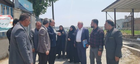 نکا| بازدید مشاور استاندار مازندران در امور آسیب های اجتماعی از مرکز گذری کاهش آسیب "نگاه تازه" نکا 
