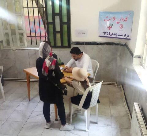 برگزاری کاروان سلامت به مناسبت عید سعید غدیر خم