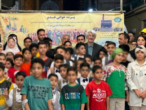 جشن غدیر در کوی امام علی (ع)