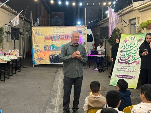 جشن غدیر در کوی امام علی (ع)