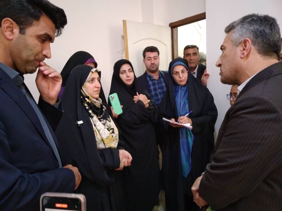 معاون رئیس جمهور در امور زنان و خانواده از مرکز اورژانس اجتماعی ملکشاهی بازدید کرد