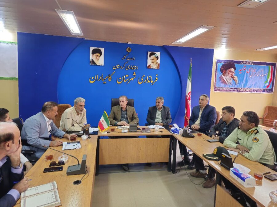 برگزاری جلسه شورای هماهنگی مبارزه با مواد مخدر در کامیاران