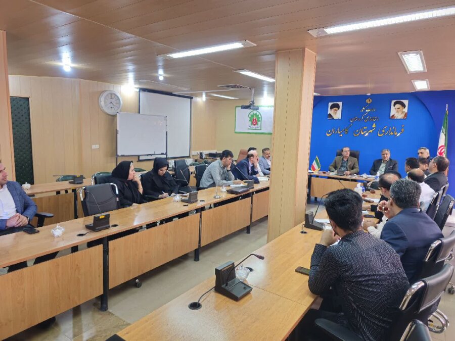 برگزاری جلسه شورای هماهنگی مبارزه با مواد مخدر در کامیاران