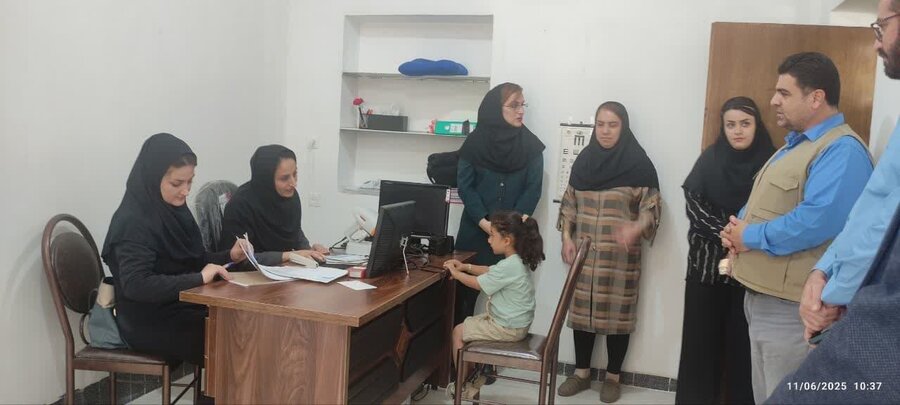 طرح غربالگری بینایی کودکان ۳ تا ۶ سال در سقز آغاز شد