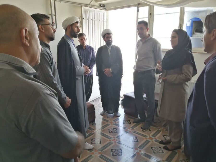 بازدید دادستان و رییس دادگستری مریوان از کمپ ترک اعتیاد "ژینگه یاران یاور"