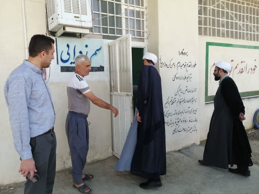 بازدید دادستان و رییس دادگستری مریوان از کمپ ترک اعتیاد "ژینگه یاران یاور"