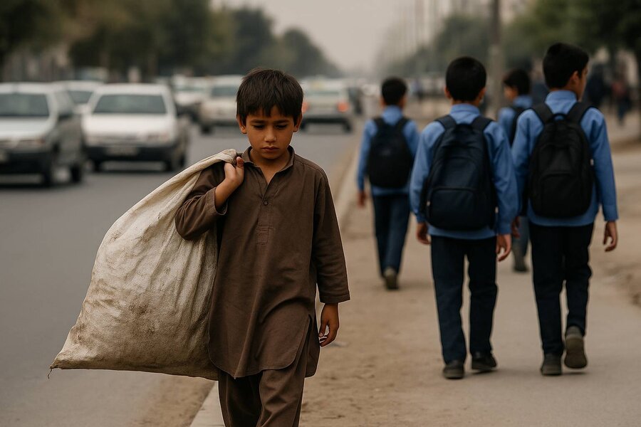 کودکان شایسته کتاب‌اند، نه بار زندگی