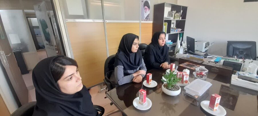 دیدار رؤسای بهزیستی و محیط زیست شهرستان چهارباغ