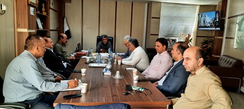 جلسه مدیریت بحران و پدافند غیرعامل بهزیستی خوزستان برگزار شد