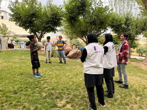 تیم اورژانس اجتماعی در محل پارک گلستان شهر جدید مهستان مستقر شد