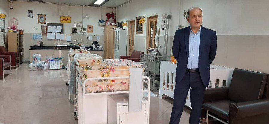 بازدید مدیرکل بهزیستی گیلان از شیرخوارگاه مهر رشت