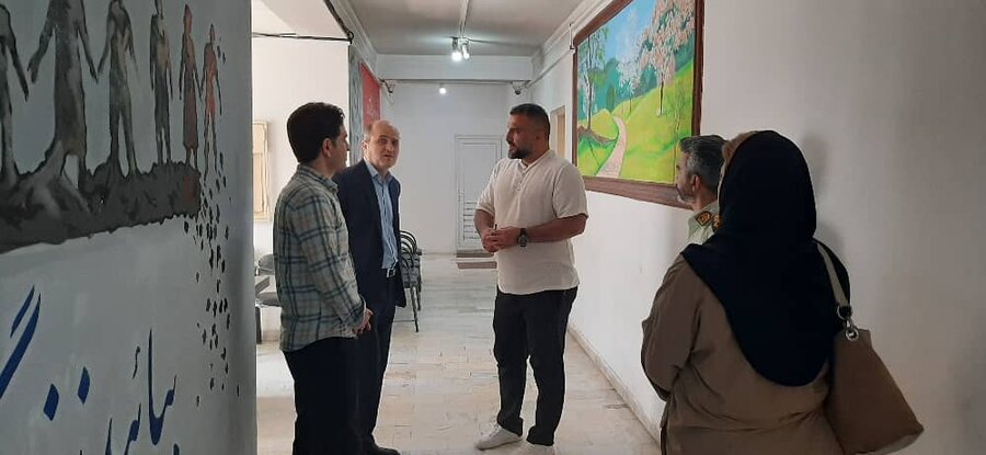 بازدید مدیرکل بهزیستی گیلان از مرکز TC