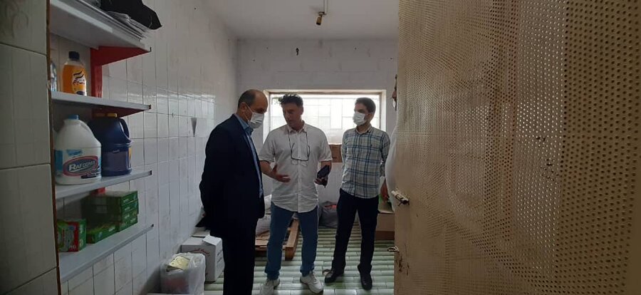 بازدید مدیرکل بهزیستی گیلان از مرکز  ( ماده ۱۶ ) رشت