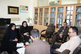 برگزاری جلسه برنامه ریزی فعالیت های هنری معلولین در توانبخشی بهزیستی گیلان