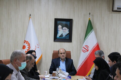برگزاری جلسه شورای هماهنگی مدیریت بحران در بهزیستی گیلان