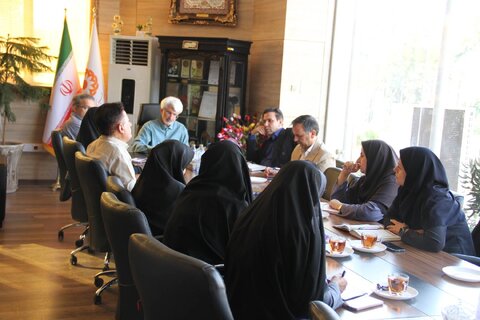 جلسه مدیریت و پیشگیری از بحران بهزیستی فارس