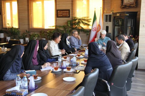 جلسه مدیریت و پیشگیری از بحران بهزیستی فارس