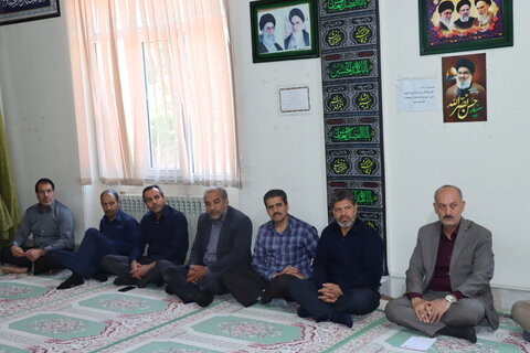 مراسم دعای توسل به نیت پیروزی جبهه مقاومت و گرامیداشت عید غدیر در بهزیستی استان مرکزی برگزار شد