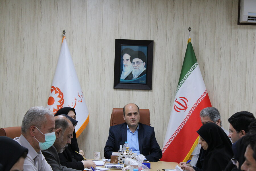 برگزاری جلسه شورای هماهنگی مدیریت بحران در بهزیستی گیلان