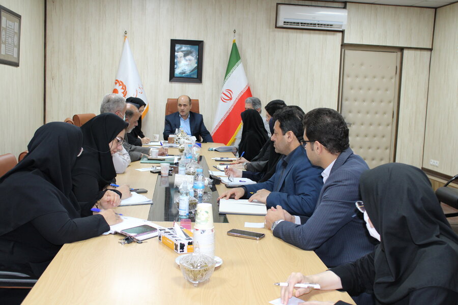 برگزاری جلسه شورای هماهنگی مدیریت بحران در بهزیستی گیلان