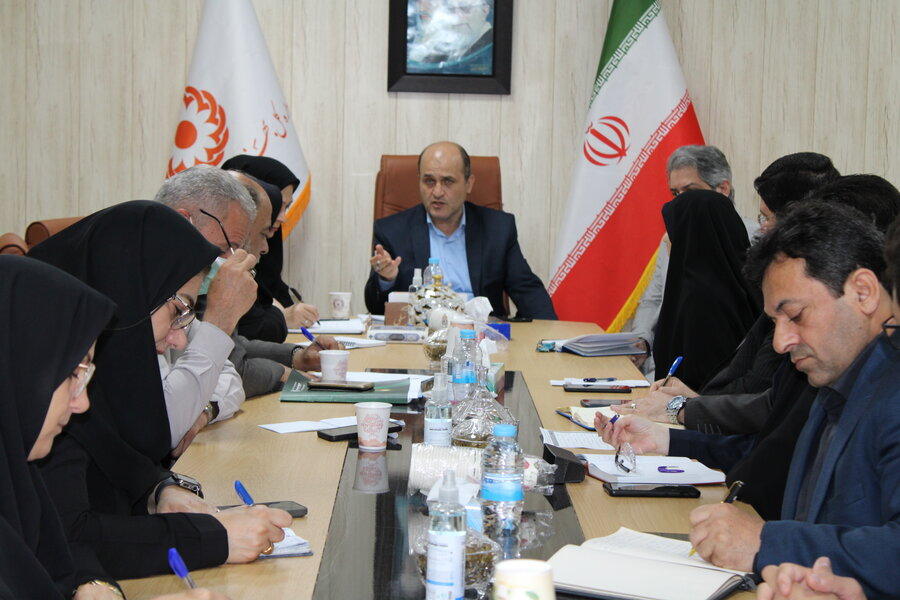 برگزاری جلسه شورای هماهنگی مدیریت بحران در بهزیستی گیلان