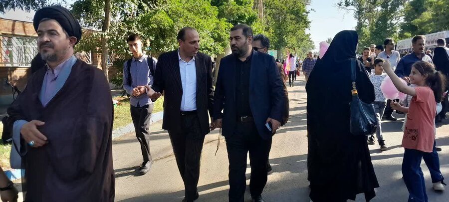 حضور مدیرکل بهزیستی استان در مراسم گرامیداشت عید ولایت و امامت