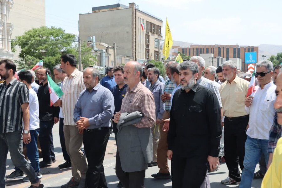 حضور پرشور، گسترده و خودجوش مسئولان بهزیستی استان در راهپیمایی ضدصهیونیستی