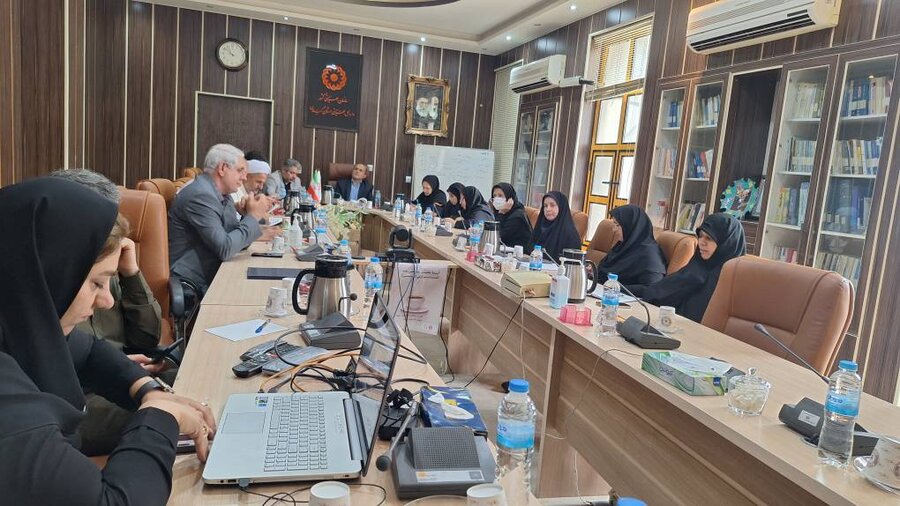 حضور اعضای شورای معاونین بهزیستی گیلان در جلسه مجازی ،مدیریت بحران بهزیستی کشور
