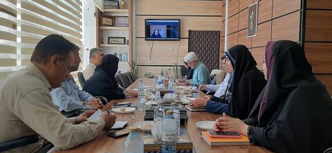سومین جلسه مدیریت بحران بهزیستی فارس بصورت اسکای روم با روسای شهرستان ها برگزار شد