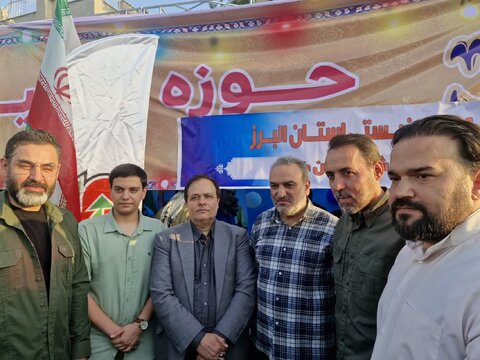 حضور فعال موکب بهزیستی کرج در اجتماع بزرگ "ایران ذوالفقار علی(ع)"