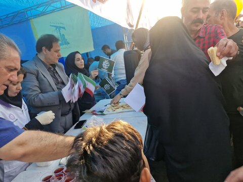 حضور فعال موکب بهزیستی کرج در اجتماع بزرگ "ایران ذوالفقار علی(ع)"